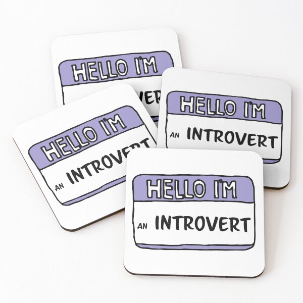 Item preview, hello i'm an introvert designed and sold by kellyschoenborn.