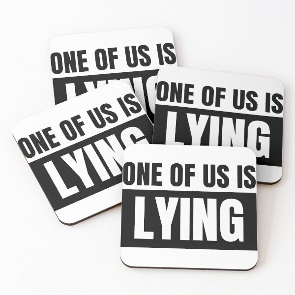 Item preview, One of us is lying designed and sold by crikz.
