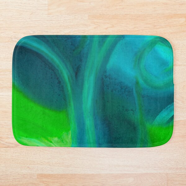 Amoeba Swirl Bath Mat