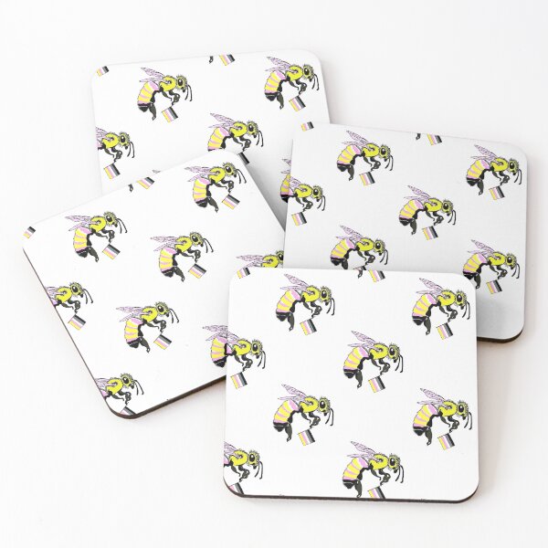 Item preview, Queer Platonic Pride Bee designed and sold by JaimeWinchester.