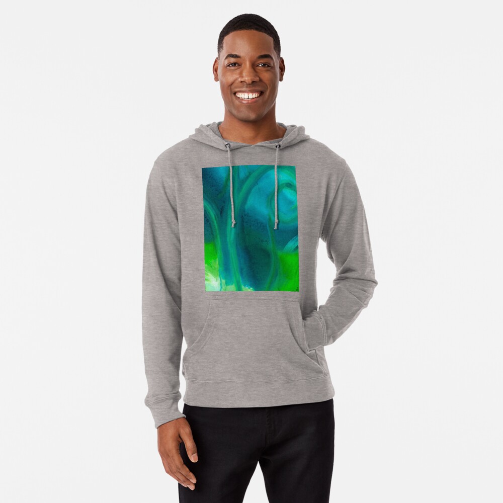 Amoeba Swirl Lightweight Hoodie