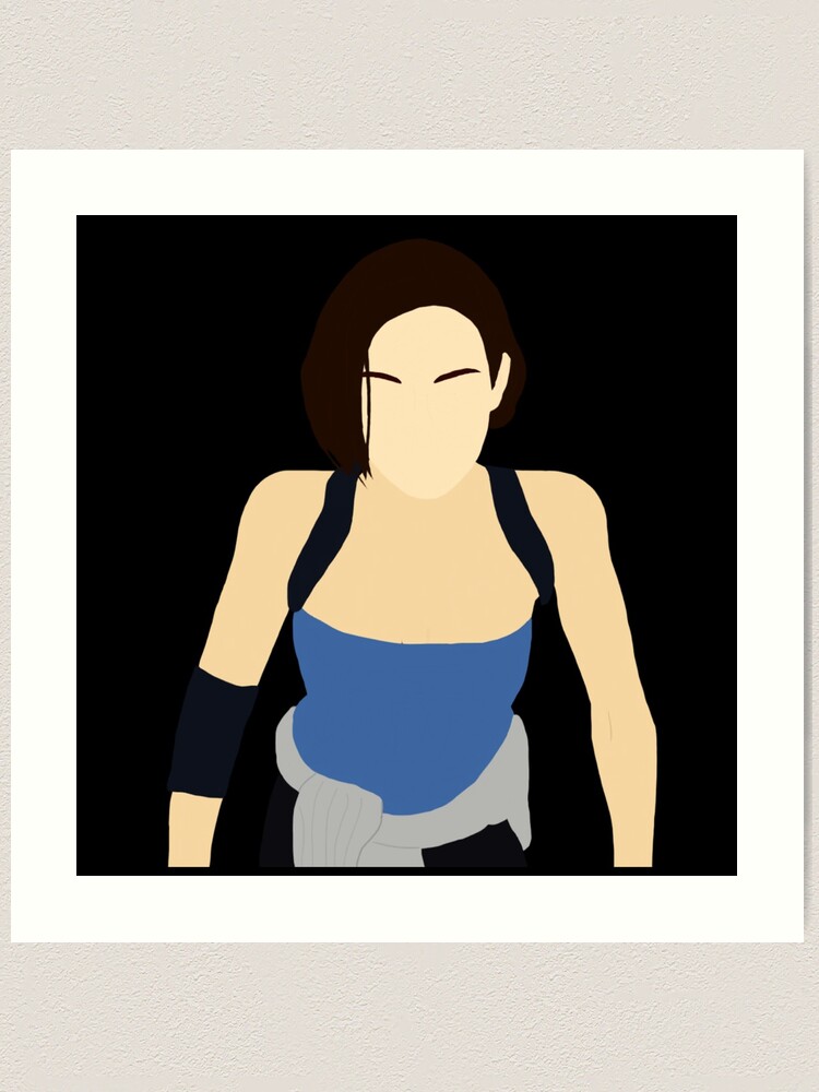 Jill Valentine Resident Evil 3 remake Art Board Print for Sale by