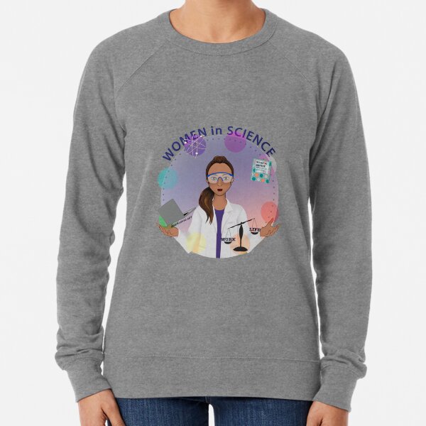 Women in Science (the Juggler) Lightweight Sweatshirt