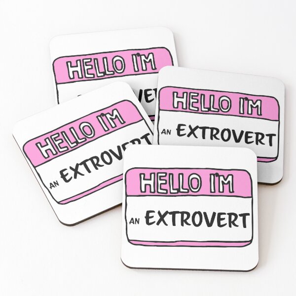 Item preview, hello i'm an extrovert designed and sold by kellyschoenborn.