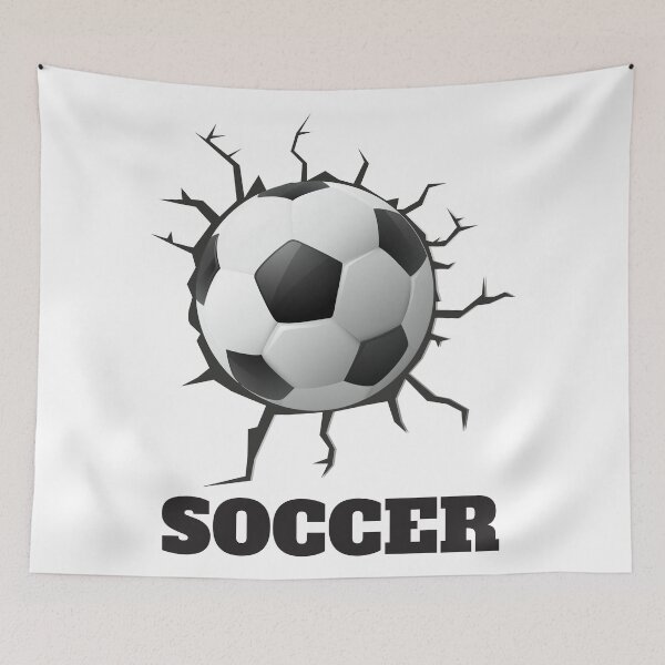 Item preview, Soccer, With Soccer Ball Cracking Through designed and sold by 4AllTimes.