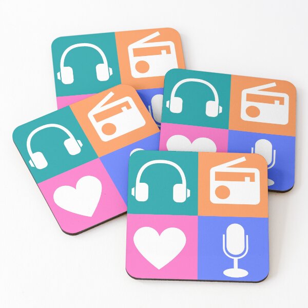 Item preview, Love Radio Things Colors designed and sold by TheRadioFam.