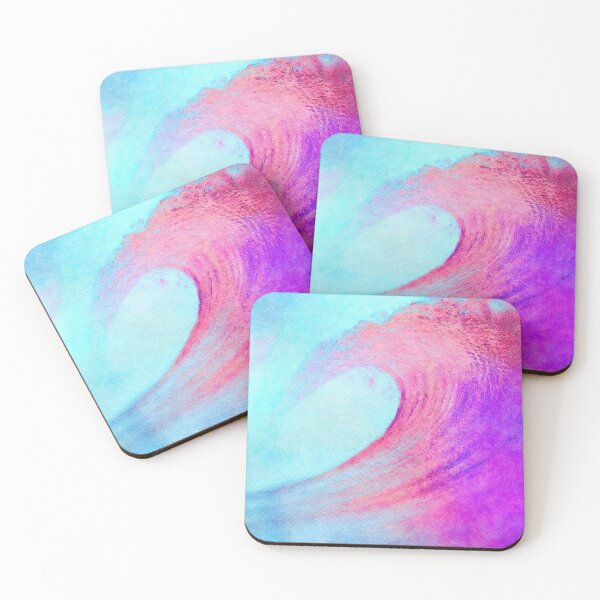 Item preview, Dreamy Ocean Waves Abstract Watercolor Painting designed and sold by DebiPhillips.