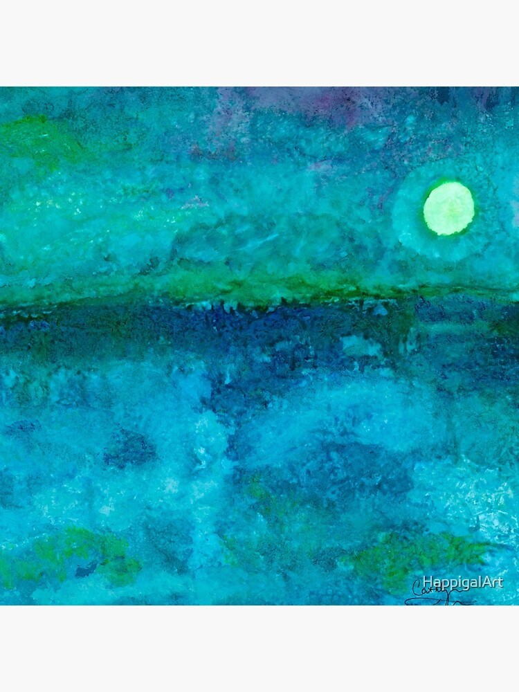 Night Ocean by HappigalArt