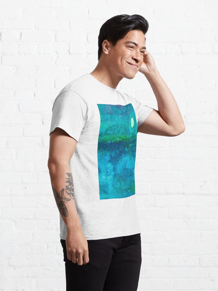 Classic T-Shirt, Night Ocean designed and sold by HappigalArt