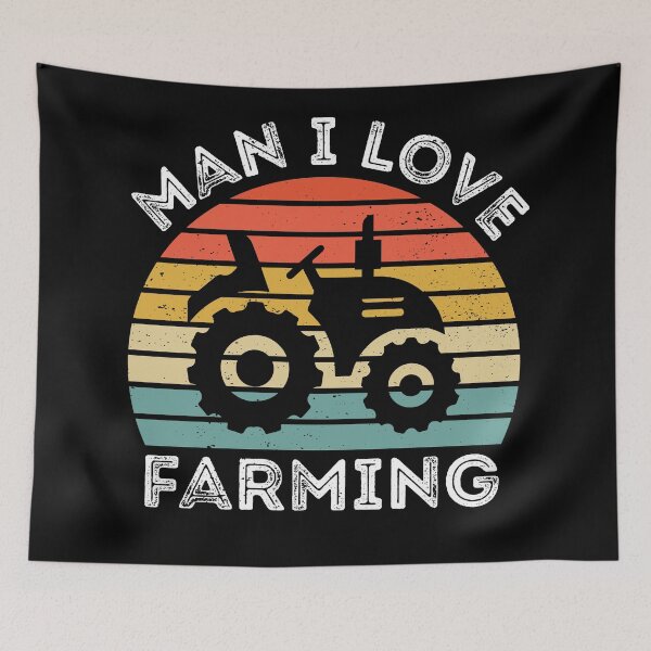 Item preview, man i love farming | Funny Farmer | Country Living | Farm Girl designed and sold by CodingForTech.