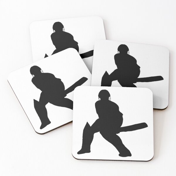 Item preview, Batsman Silhouette IV designed and sold by crickettees.