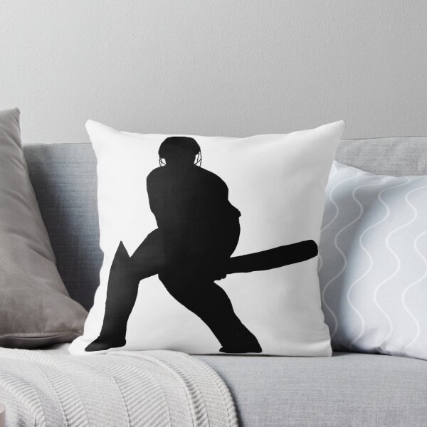Item preview, Batsman Silhouette IV designed and sold by crickettees.