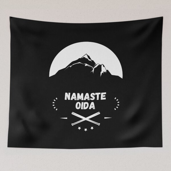 Item preview, Namaste Oida T-Shirt Bavaria Yoga Meditation Gift designed and sold by Two Left Hands Design.