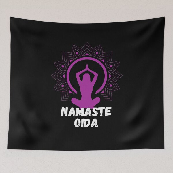 Item preview, Namaste Oida T-Shirt Bavaria Yoga Meditation Gift designed and sold by Two Left Hands Design.