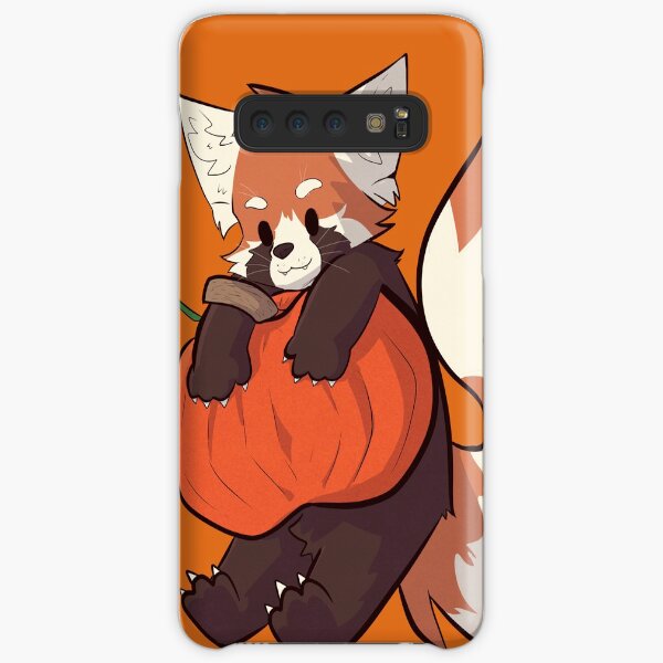 Red Panda Pumpkin Halloween Samsung Galaxy Snap Case