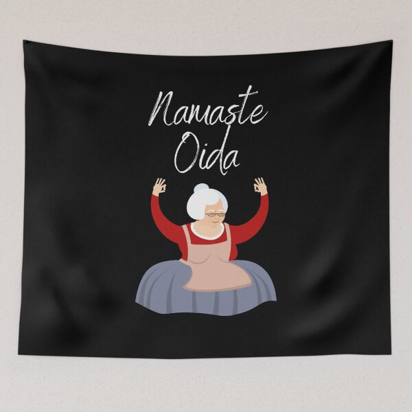 Item preview, Namaste Oida T-Shirt Bavaria Yoga Meditation Gift designed and sold by Two Left Hands Design.