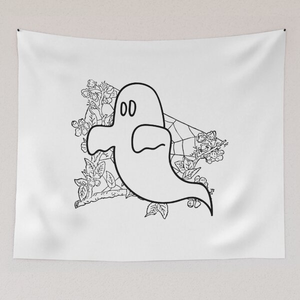 Item preview, halloween cute ghost designed and sold by unique things.