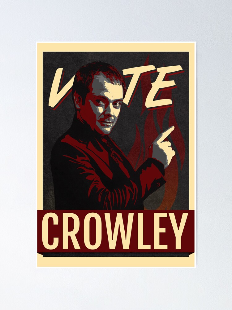 Supernatural Gift Vote-Crowley-King-Of-Hell T-Shirt