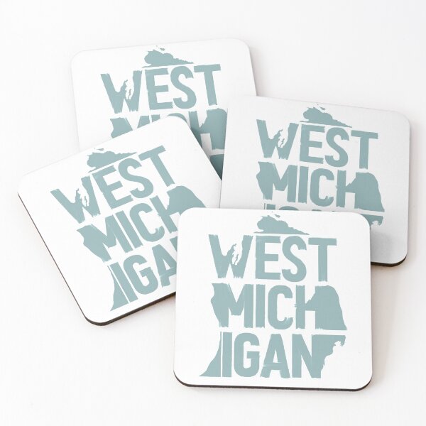 Item preview, West Michigan Mitten Home State designed and sold by GreatLakesLocal.