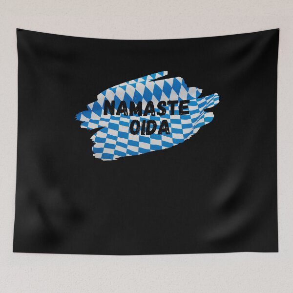Item preview, Namaste Oida T-Shirt Bavaria Yoga Meditation Gift designed and sold by Two Left Hands Design.
