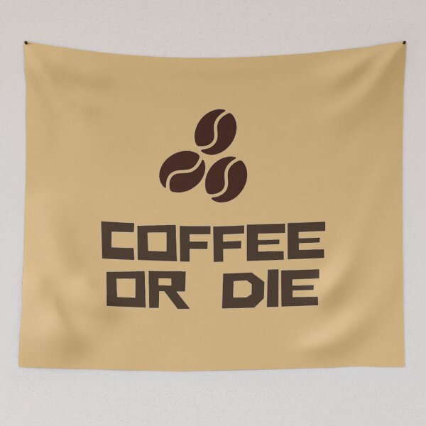 Item preview, Coffee Or Die designed and sold by mydoodlesateme.