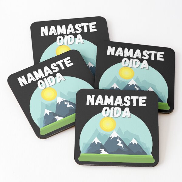 Item preview, Namaste Oida T-Shirt Bavaria Yoga Meditation Gift designed and sold by Two Left Hands Design.