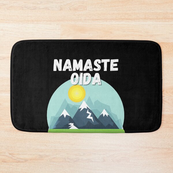 Item preview, Namaste Oida T-Shirt Bavaria Yoga Meditation Gift designed and sold by Two Left Hands Design.