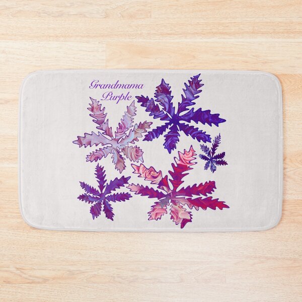 Item preview, Grandmama Purple Cannabis Leaf with Rose Bouquet designed and sold by GroovyColors.