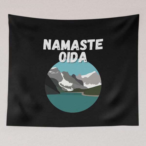 Item preview, Namaste Oida T-Shirt Bavaria Yoga Meditation Gift designed and sold by Two Left Hands Design.