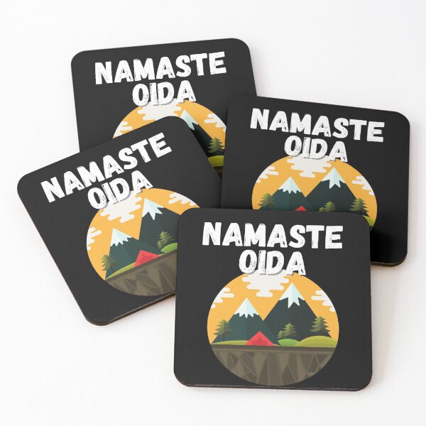 Item preview, Namaste Oida T-Shirt Bavaria Yoga Meditation Gift designed and sold by Two Left Hands Design.