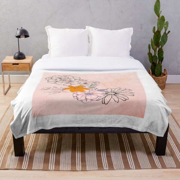Item preview, Peach Floral design designed and sold by Tamar99.