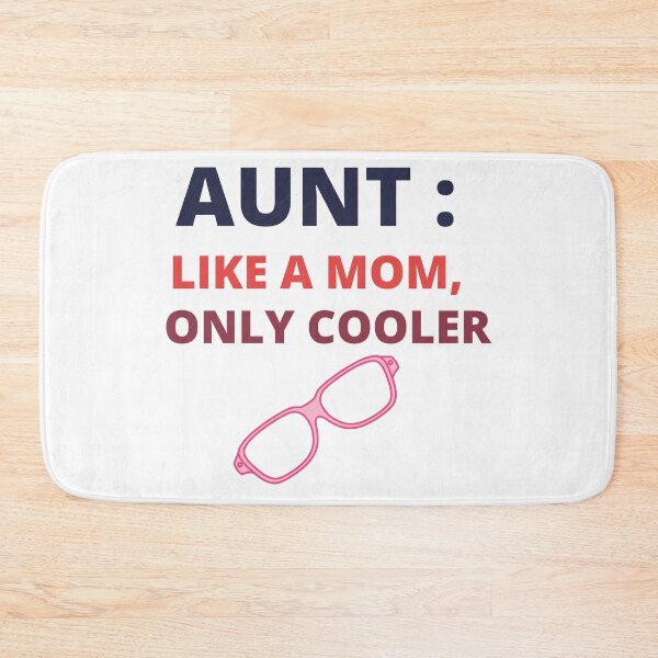 Item preview, funny Aunt T shirt,Aunt like mom only cooler,I love my Aunt T shirt,Item 1021 designed and sold by BousboulaStorie.