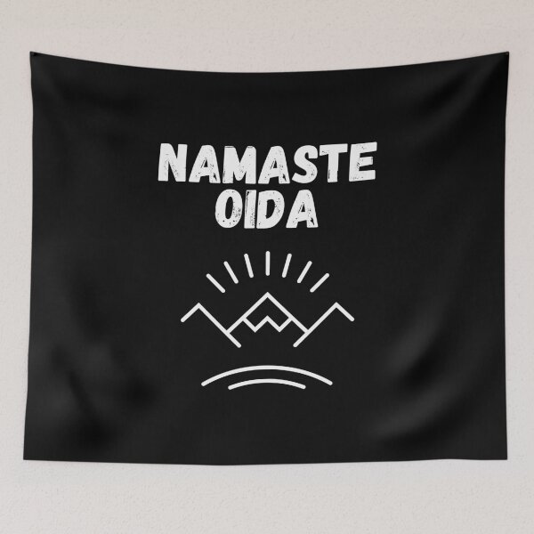 Item preview, Namaste Oida T-Shirt Bavaria Yoga Meditation Gift designed and sold by Two Left Hands Design.