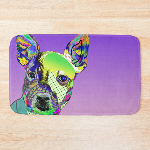Item preview, Psychedelic Chihuahua Dog Portrait designed and sold by NancyMerkle.