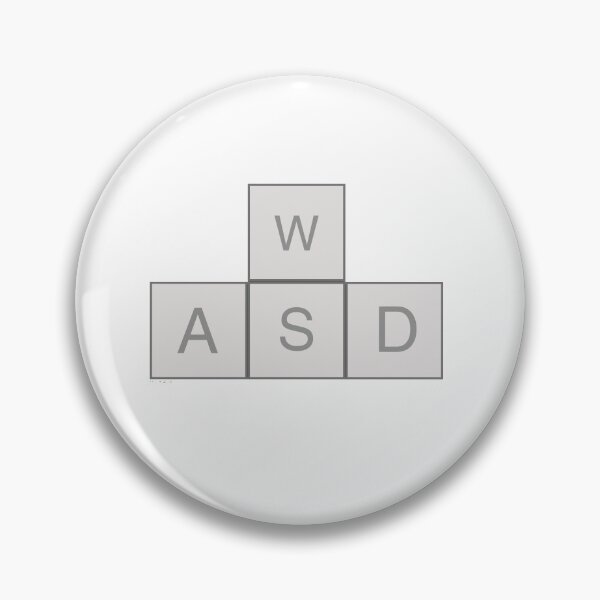 Item preview, WASD designed and sold by dominiccivilart.