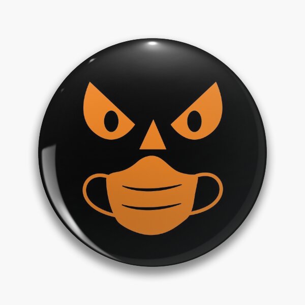 Item preview, Halloween Pumpkin Wearing a Mask 2020 designed and sold by RobomShop.