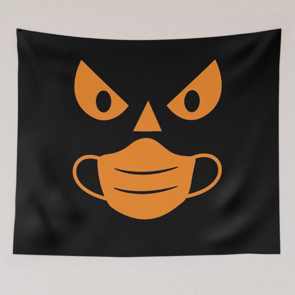 Item preview, Halloween Pumpkin Wearing a Mask 2020 designed and sold by RobomShop.