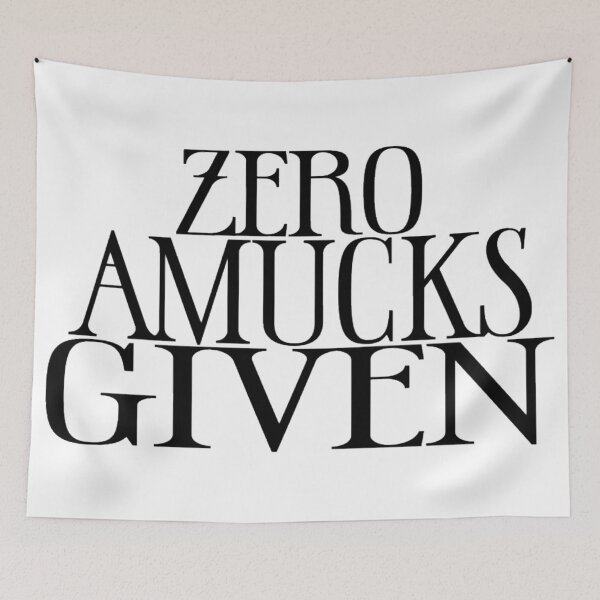 Item preview, Zero Amucks Given Hocus Pocus Black designed and sold by CMORRISON12345.