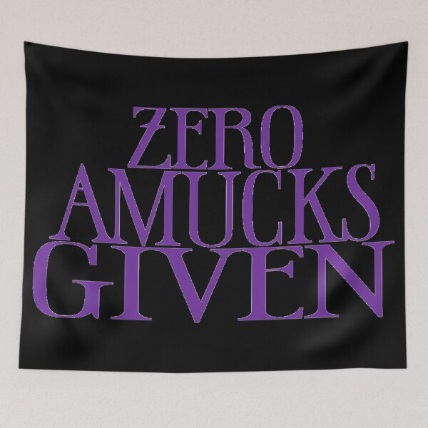 Item preview, Zero Amucks Given Hocus Pocus Purple designed and sold by CMORRISON12345.