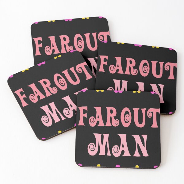 Item preview, Farout Man Retro Vibe designed and sold by f2error.