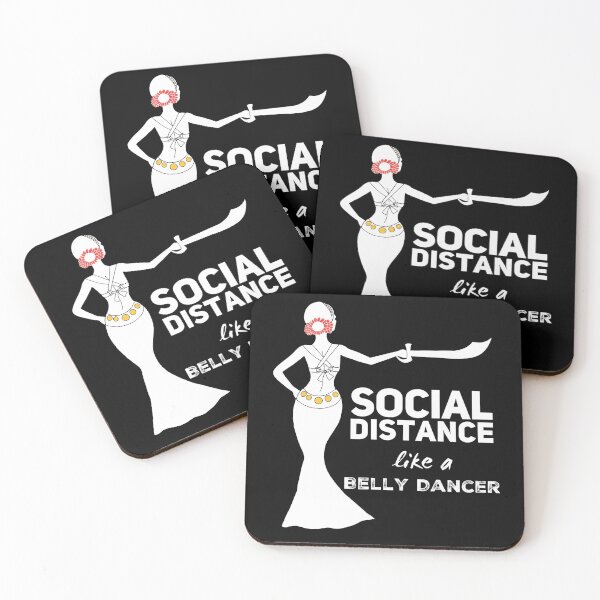 Item preview, Social Distance like a Belly Dancer designed and sold by meleyart.