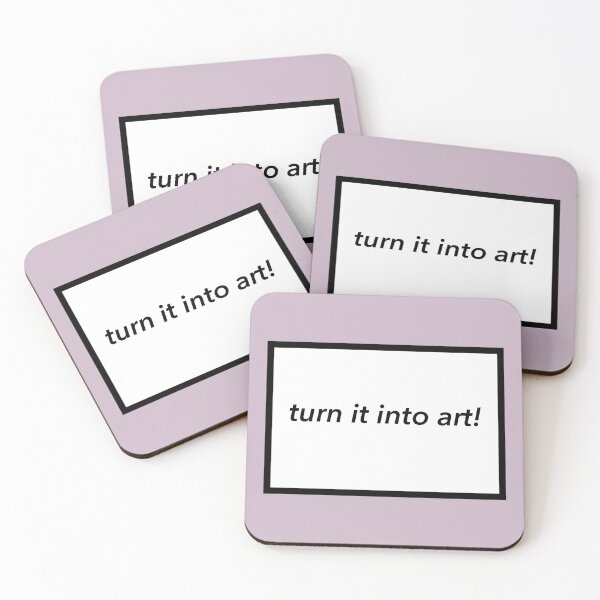 Item preview, turn it into art! box design designed and sold by 3meistudios.