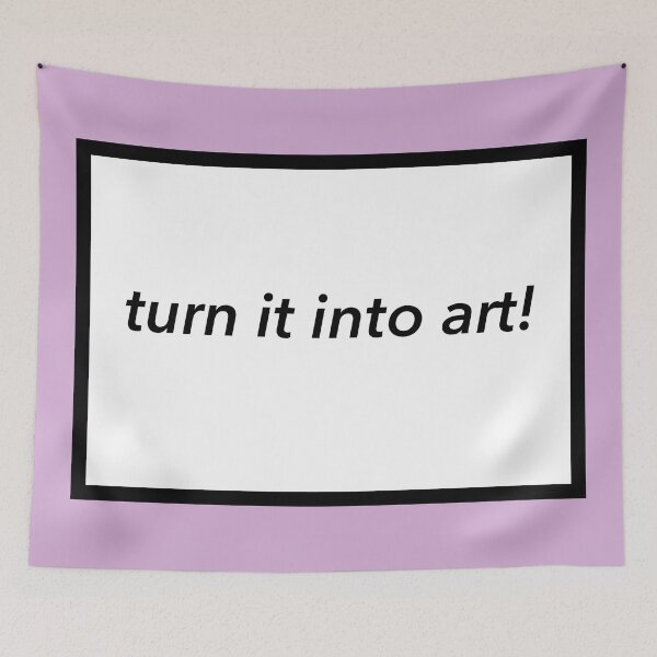 Item preview, turn it into art! box design designed and sold by 3meistudios.