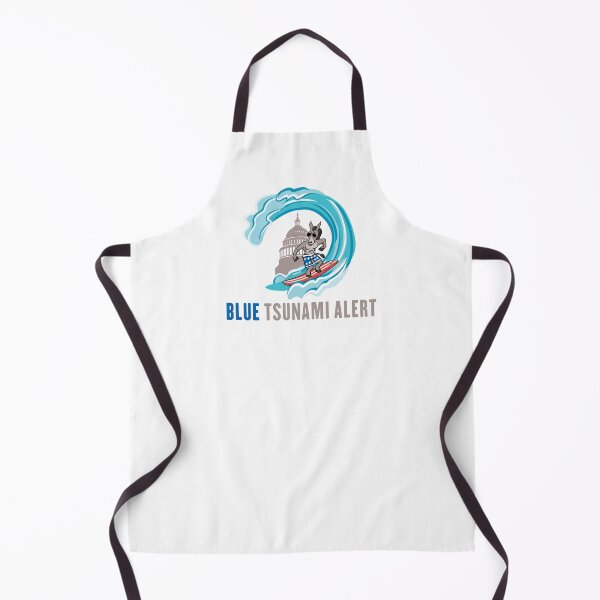 Item preview, Blue Tsunami Alert | Ride the Blue Wave designed and sold by Maria Garcia.