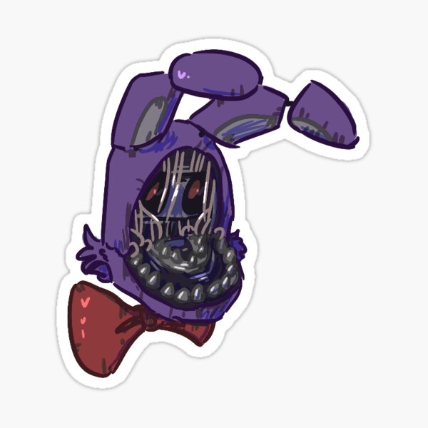 FNAF 2 Withered Animatronic Sticker Pack Sticker for Sale by