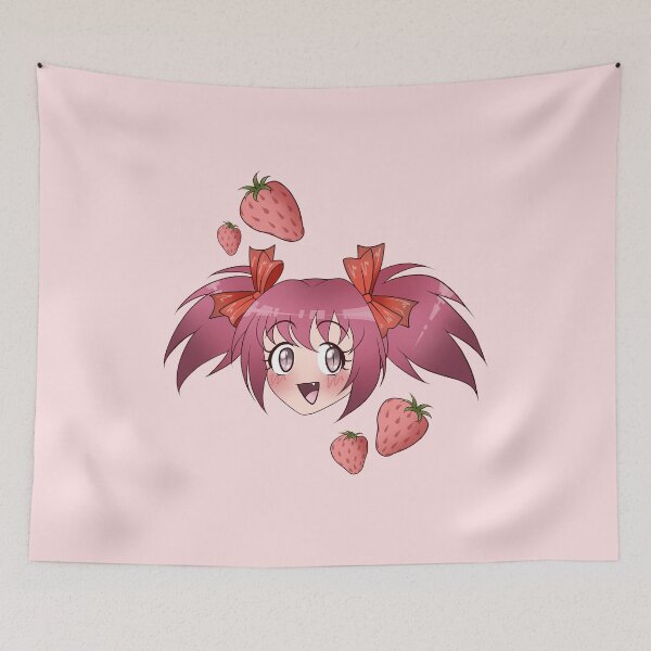 Item preview, Strawberry Cat Girl! designed and sold by Marcus Ilic.