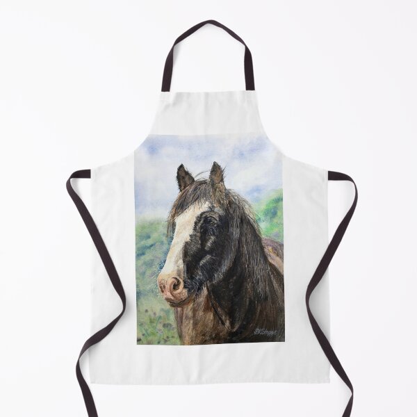 Item preview, Scout: Watercolour painting of a handsome cob designed and sold by Double Dutch Designs.