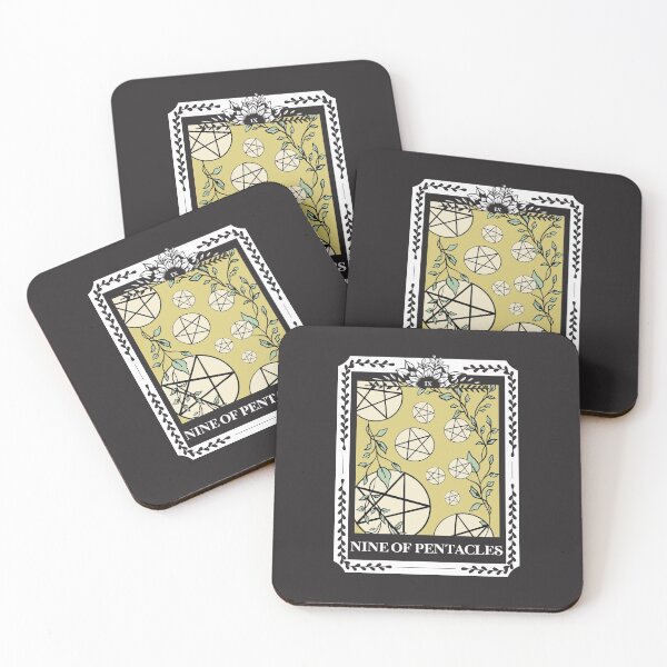 Item preview, Nine of Pentacles Tarot Card designed and sold by Moody  Thing.
