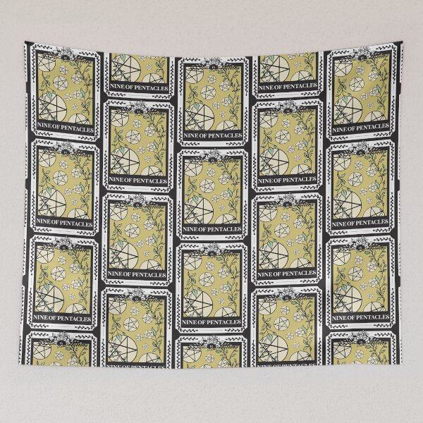 Item preview, Nine of Pentacles Tarot Card designed and sold by Moody  Thing.