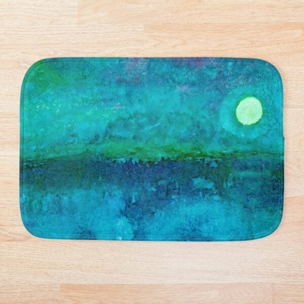Night Ocean Bath Mat